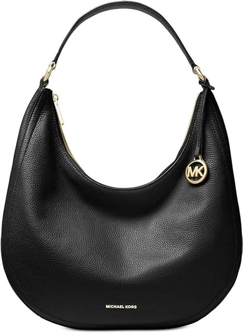 michael kors large lydia logo hobo|MICHAEL Michael Kors Lydia Large Hobo .